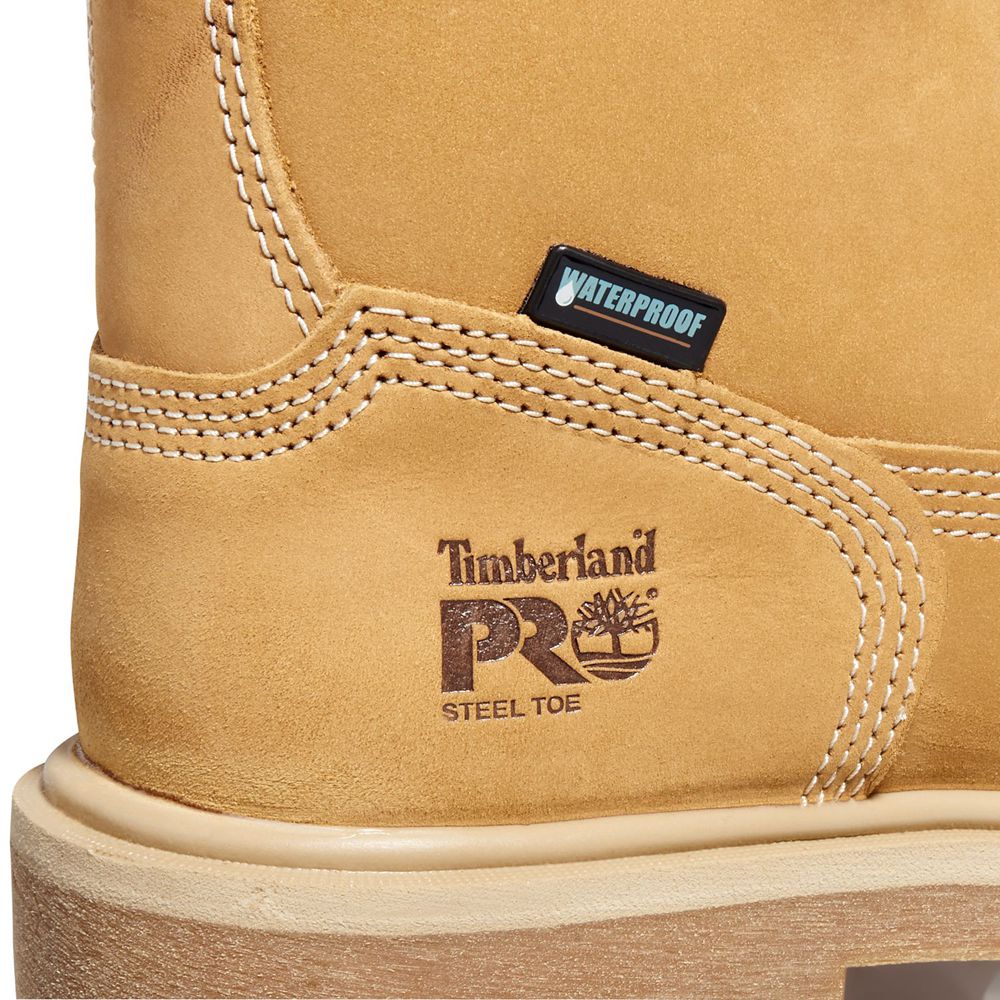 Timberland Womens Work Boots PRO® Direct Attach 6\" Steel Toe - Brown - India NX4928756